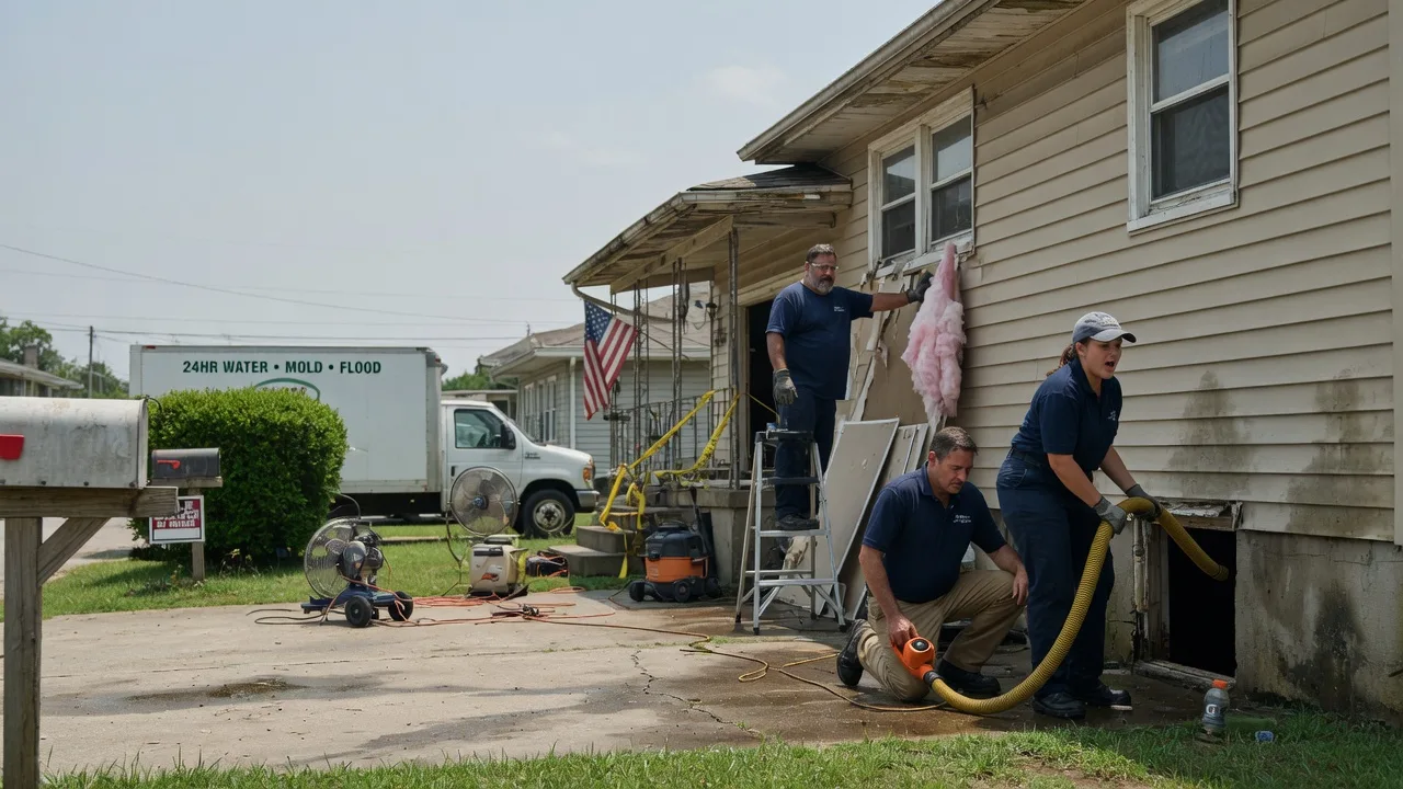 Water Damage Repair in James City, PA near me